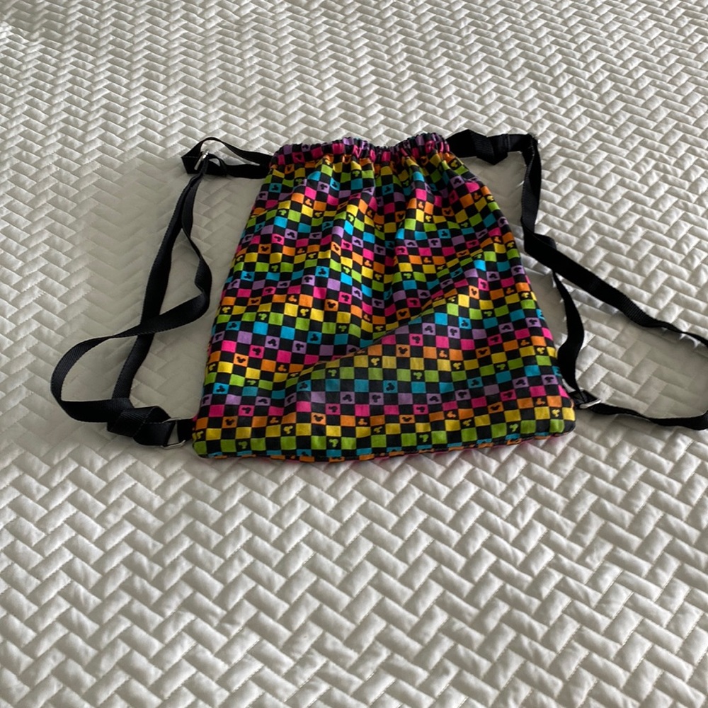 Disney draw bag backpack